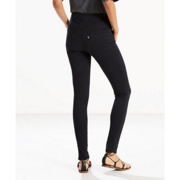 Levi’s Perfectly Slimming Pull-On Black Leggings - Picture 2 of 7